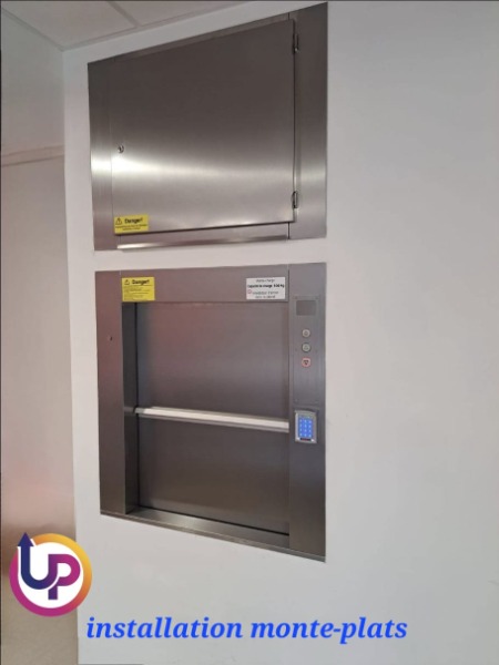 Installation de monte plat