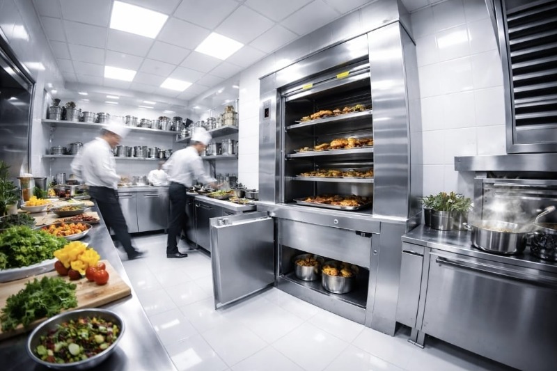 Monte-charge pour cuisine