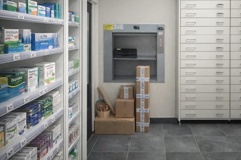 Monte-Charge pour pharmacie